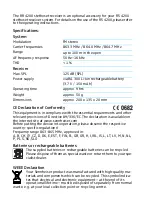 Preview for 3 page of Sennheiser RR4200 Instructions For Use Manual