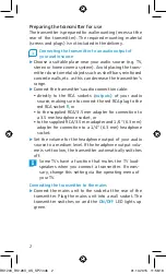 Preview for 5 page of Sennheiser RS 120 Quick Manual