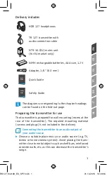 Preview for 4 page of Sennheiser RS 127 Quick Manual