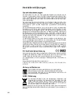 Предварительный просмотр 22 страницы Sennheiser RS 4200 Instructions For Use Manual