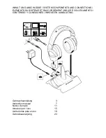 Предварительный просмотр 2 страницы Sennheiser RS 80 Instruction Manual