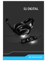 Preview for 1 page of Sennheiser S1 NOISEGARD User Manual