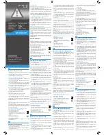 Предварительный просмотр 1 страницы Sennheiser SC 30 USB ML Safety Manual