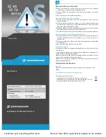 Preview for 2 page of Sennheiser SC 45 USB CTRL Quick Manual