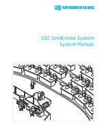 Sennheiser SDC 3000 System Manual preview