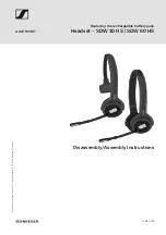 Sennheiser SDW 30 HS Disassembly & Assembly Instructions preview