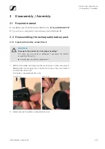 Предварительный просмотр 5 страницы Sennheiser SDW 30 HS Disassembly & Assembly Instructions