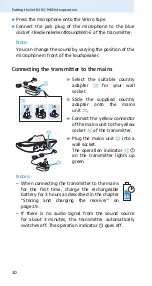 Предварительный просмотр 14 страницы Sennheiser Set 830 S-MKE Instruction Manual