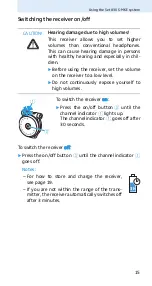 Preview for 19 page of Sennheiser Set 830 S-MKE Instruction Manual