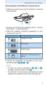 Предварительный просмотр 10 страницы Sennheiser Set 830-TV Instruction Manual