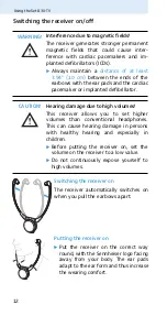 Preview for 15 page of Sennheiser Set 830-TV Instruction Manual