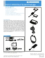 Preview for 1 page of Sennheiser SI 1015-8000 DUAL Product Sheet