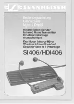 Предварительный просмотр 1 страницы Sennheiser SI 406 HDI 406 User Manual