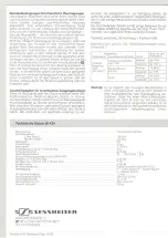 Preview for 3 page of Sennheiser SI 434 Operating Instructions