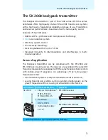 Предварительный просмотр 4 страницы Sennheiser SK 2000 Instruction Manual