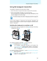 Preview for 12 page of Sennheiser SK 2000 Instruction Manual