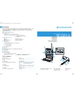 Предварительный просмотр 1 страницы Sennheiser SK 2020 D Quick Manual