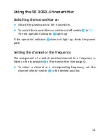 Preview for 13 page of Sennheiser SK 3063 Instruction Manual