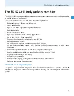 Предварительный просмотр 4 страницы Sennheiser SK 5212-II - 09-09 Instruction Manual