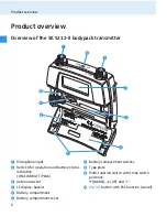 Предварительный просмотр 7 страницы Sennheiser SK 5212-II - 09-09 Instruction Manual