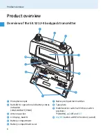 Предварительный просмотр 7 страницы Sennheiser SK 5212-II - ANNEXE 762 Instruction Manual