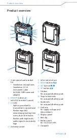 Предварительный просмотр 6 страницы Sennheiser SK 9000 Instruction Manual