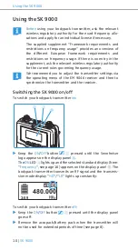 Предварительный просмотр 11 страницы Sennheiser SK 9000 Instruction Manual