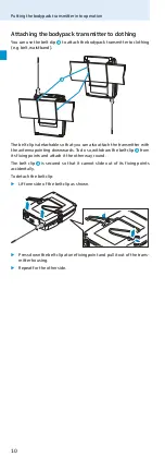 Предварительный просмотр 12 страницы Sennheiser sk100-g3 bodypak transmitter User Manual