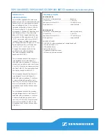 Preview for 3 page of Sennheiser SKM 100-835 G3 Quick Manual