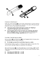 Preview for 5 page of Sennheiser SKM 1030 Instructions For Use Manual