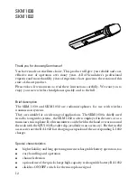 Предварительный просмотр 15 страницы Sennheiser SKM 1030 Instructions For Use Manual