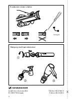 Предварительный просмотр 4 страницы Sennheiser SKM 1072-U Instructions For Use Manual