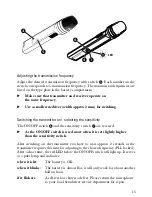 Предварительный просмотр 16 страницы Sennheiser SKM 1072-U Instructions For Use Manual