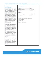 Preview for 3 page of Sennheiser SKM 300-835 G3 Quick Manual