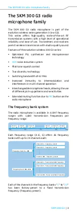 Предварительный просмотр 4 страницы Sennheiser SKM 300 G3 Instruction Manual