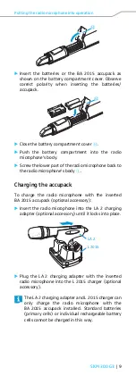 Preview for 10 page of Sennheiser SKM 300 G3 Instruction Manual