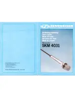 Sennheiser SKM 4031 Manual preview