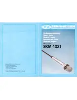 Предварительный просмотр 1 страницы Sennheiser SKM 4031 Manual