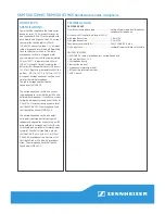 Preview for 3 page of Sennheiser SKM 500 G3 945 Quick Manual