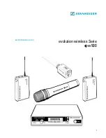 Sennheiser SKM 500 Manual preview