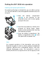 Предварительный просмотр 11 страницы Sennheiser SKP 3000 - Instructions For Use Manual