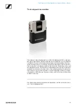 Preview for 14 page of Sennheiser SpeechLine Digital Wireless Series System Documentation