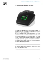 Preview for 16 page of Sennheiser SpeechLine Digital Wireless Series System Documentation