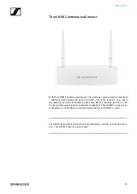 Preview for 22 page of Sennheiser SpeechLine Digital Wireless Series System Documentation