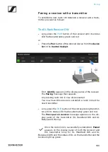 Preview for 161 page of Sennheiser SpeechLine Manual