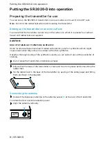 Preview for 9 page of Sennheiser SR 2020-D - Instruction Manual