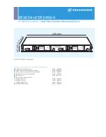 Preview for 2 page of Sennheiser SR 3056-U Datasheet