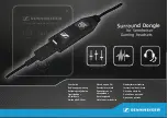 Sennheiser Surround Dongle User Manual preview