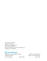 Предварительный просмотр 74 страницы Sennheiser Surrounder Instructions For Use Manual