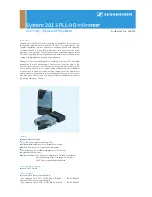 Предварительный просмотр 1 страницы Sennheiser SYSTEM 2013-9D Product Sheet